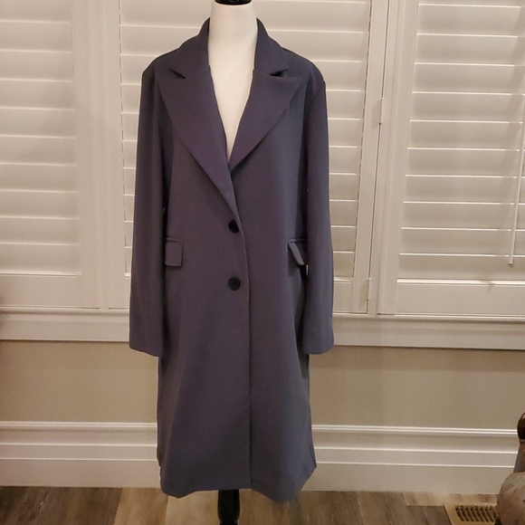 MISSLOOK Jackets & Blazers - NWOT Faux Cashmere Long Jacket